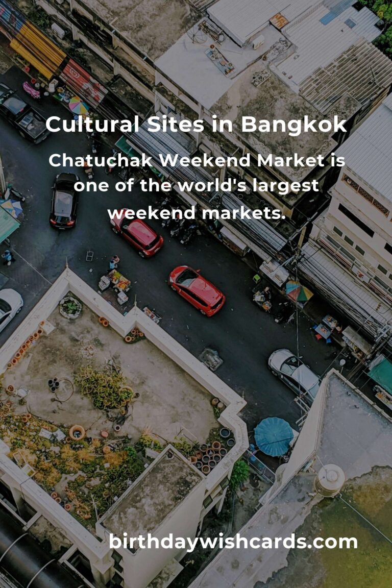 Cultural Sites in Bangkok: Ultimate Guide for Travelers
