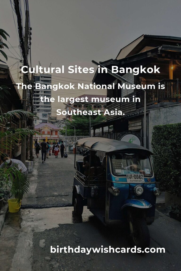 Cultural Sites in Bangkok: Ultimate Guide for Travelers