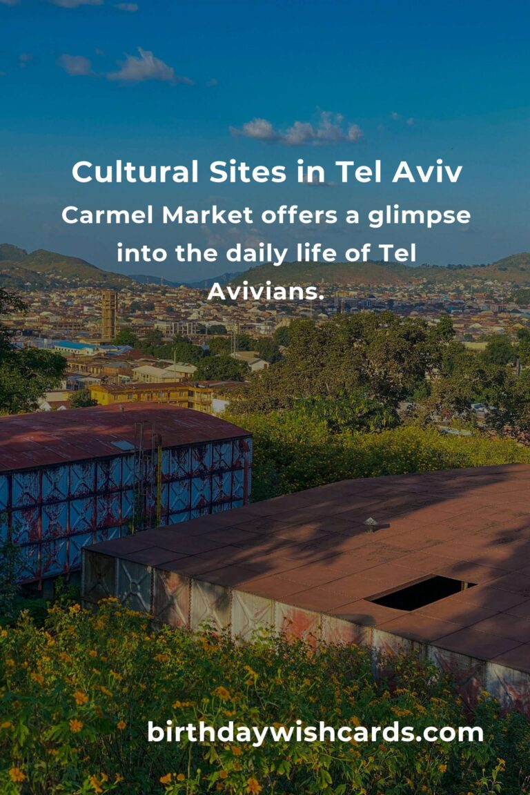 Cultural Sites in Tel Aviv: Ultimate Guide