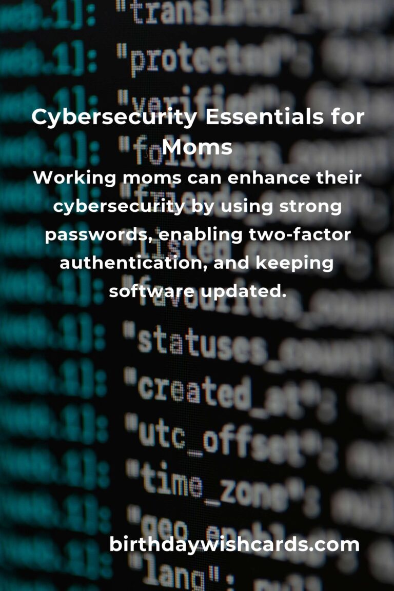 Cybersecurity: Complete Guide for Working Moms