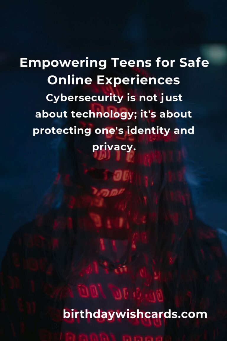 Cybersecurity Guide: Empowering Teens to Navigate the Digital World Safely