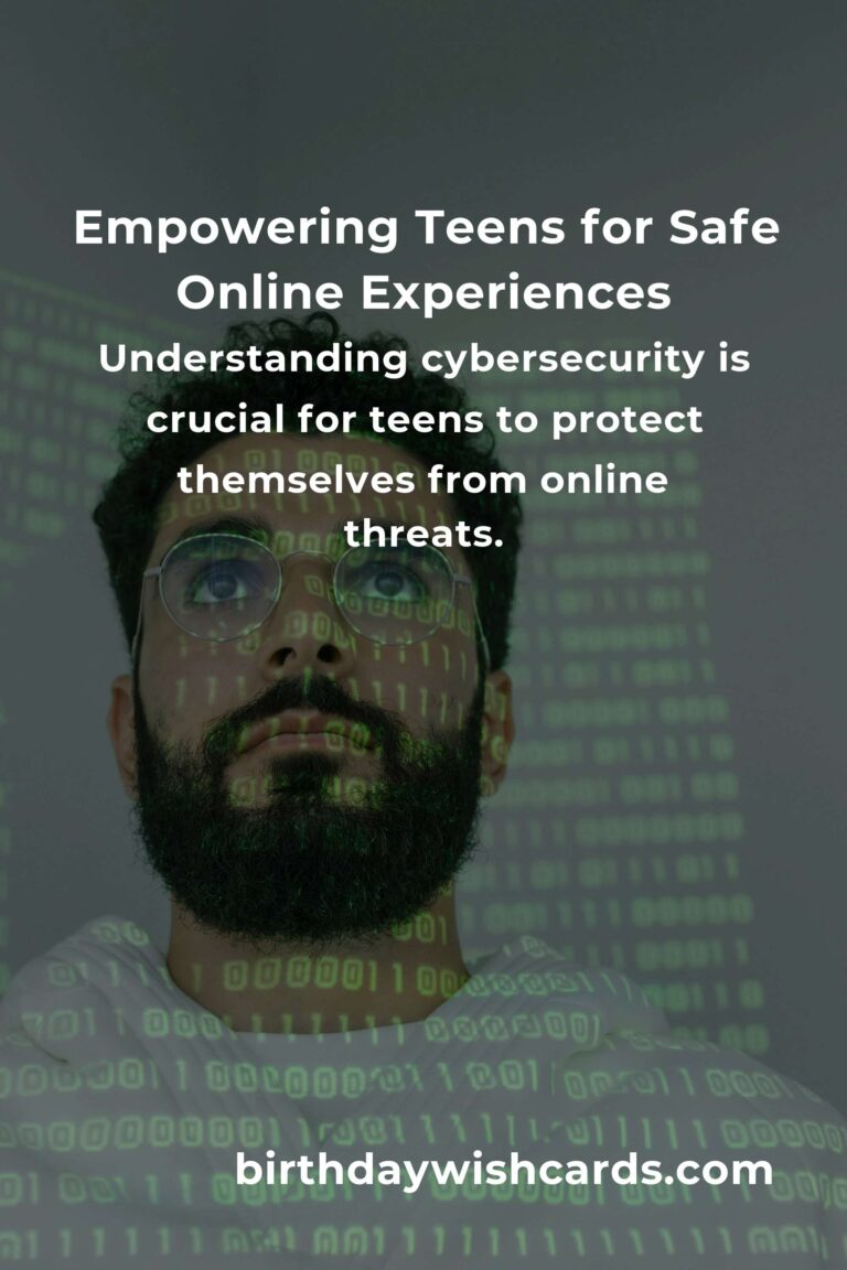 Cybersecurity Guide: Empowering Teens to Navigate the Digital World Safely