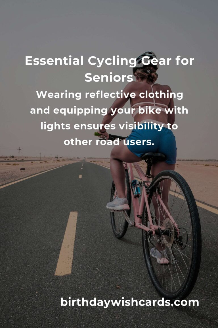 Cycling Equipment Guide for Seniors: Stay Active and Safe