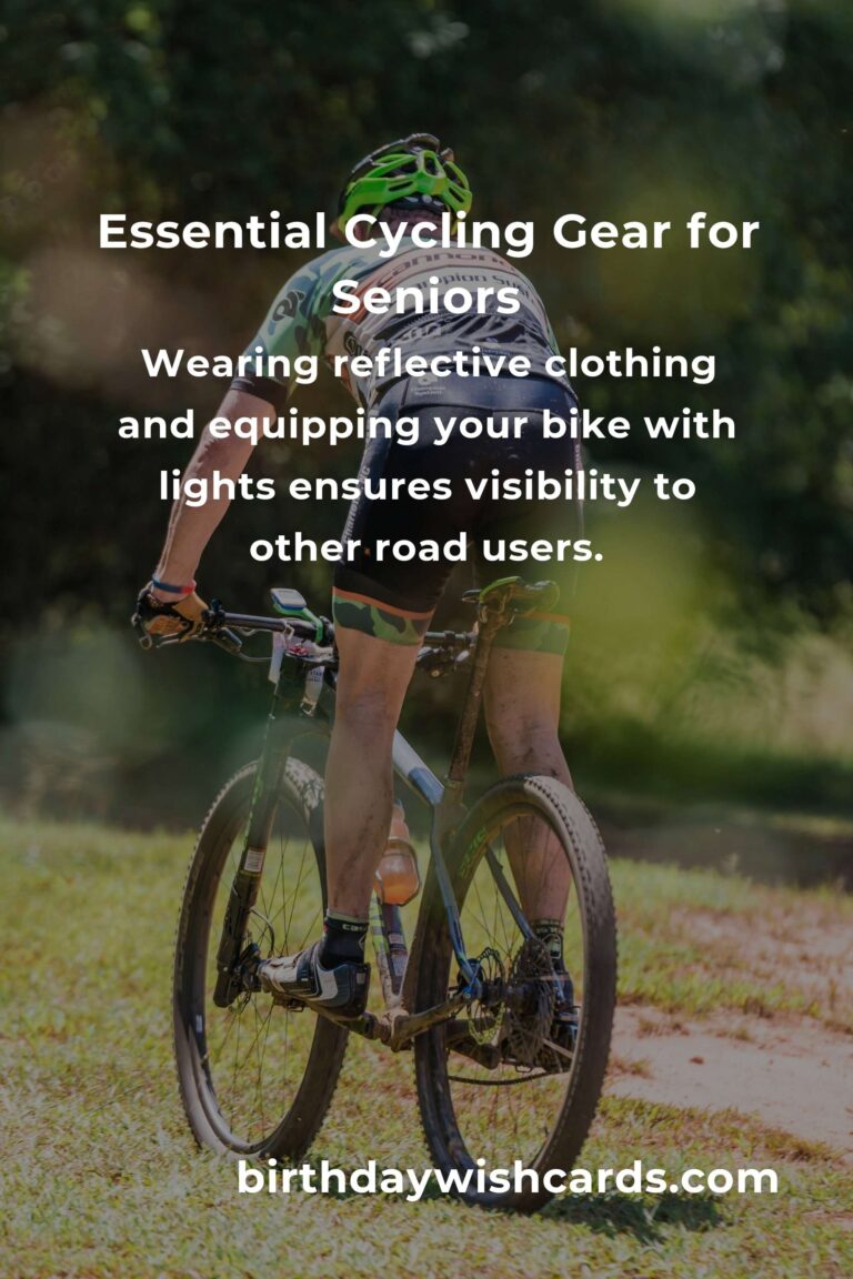 Cycling Equipment Guide for Seniors: Stay Active and Safe