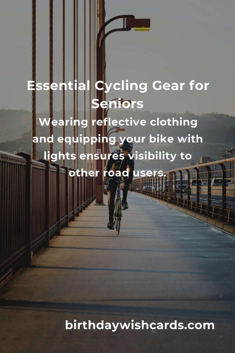 Cycling Equipment Guide for Seniors: Stay Active and Safe