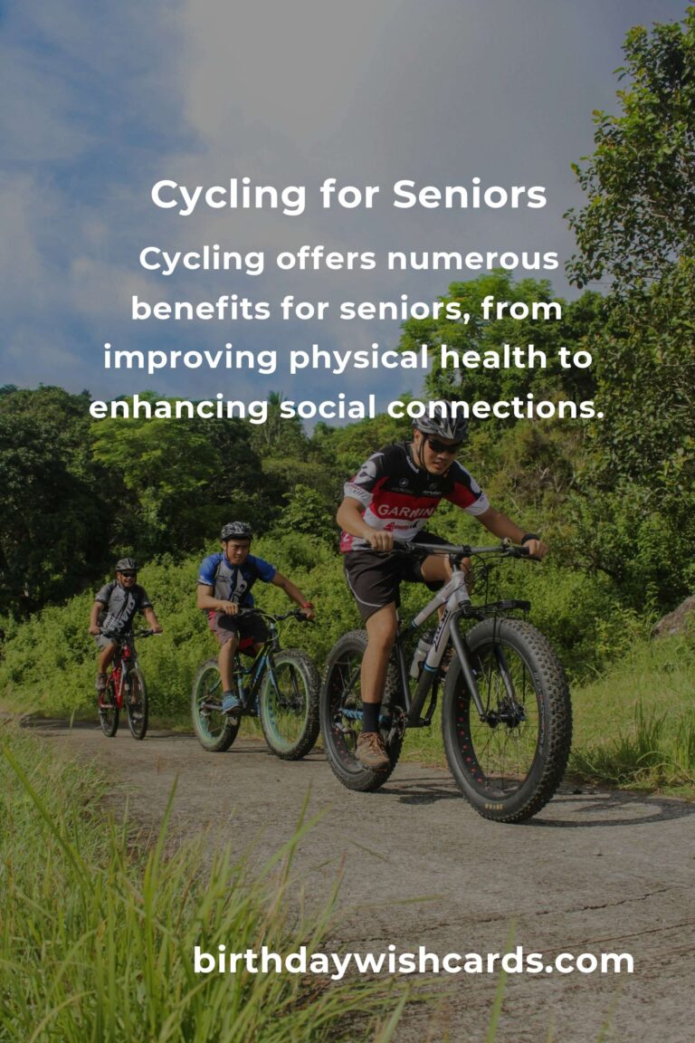 Cycling for Seniors: The Ultimate Guide to Getting Started