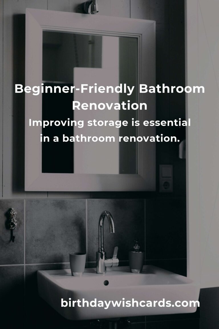 DIY Bathroom Renovation Projects for Beginners: Transform Your Space with Ease