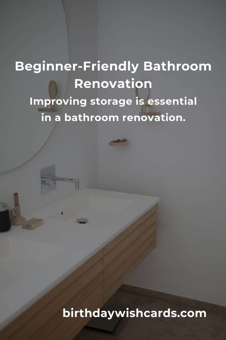 DIY Bathroom Renovation Projects for Beginners: Transform Your Space with Ease