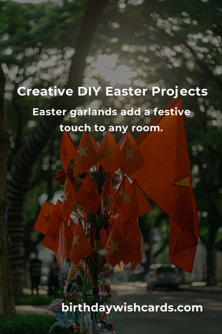 DIY Easter Decorations Projects for Beginners