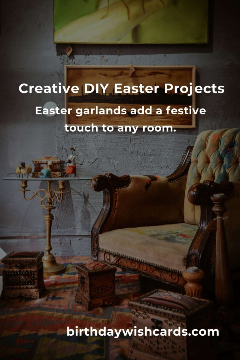 DIY Easter Decorations Projects for Beginners