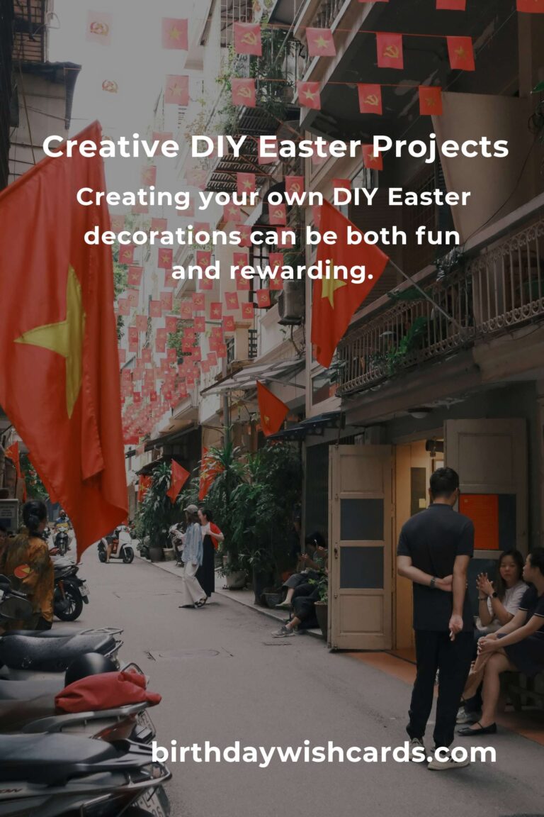DIY Easter Decorations Projects for Beginners
