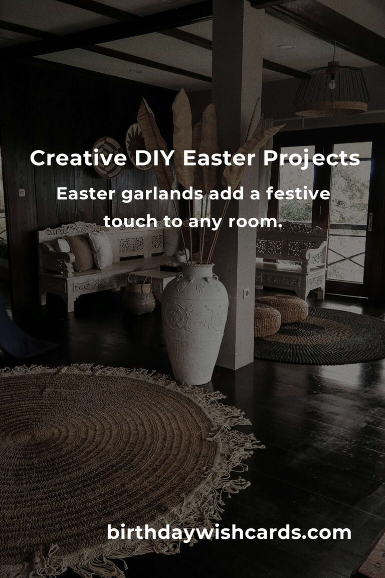 DIY Easter Decorations Projects for Beginners
