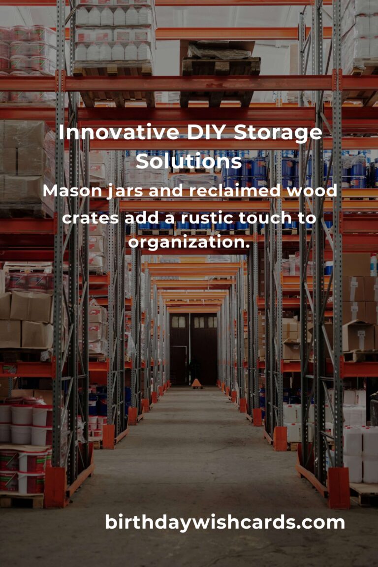 DIY Storage Solutions: Easy Projects for Beginners