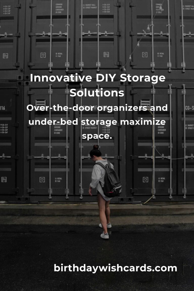 DIY Storage Solutions: Easy Projects for Beginners