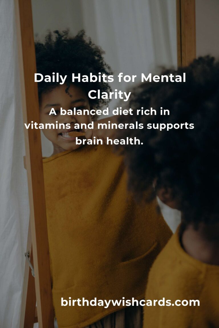 Daily Habits for Achieving Mental Clarity in La Paz
