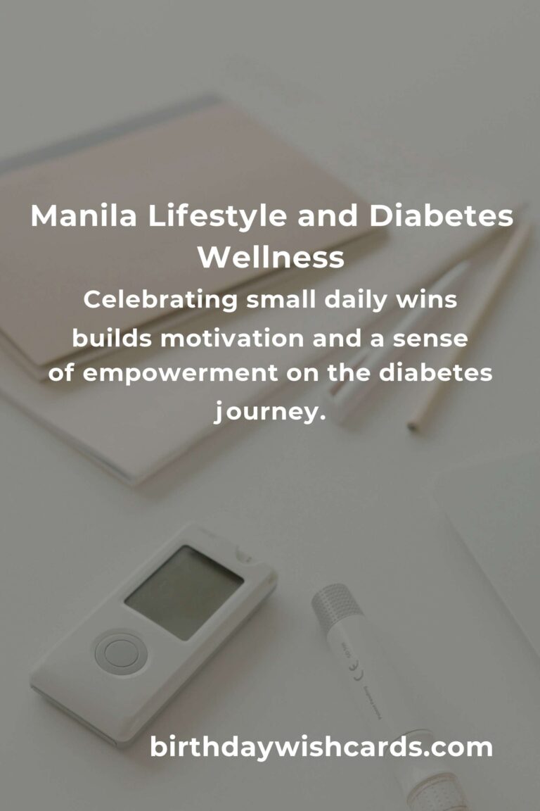 Daily Habits for Diabetes Management in Manila: Thrive in the City with Confidence