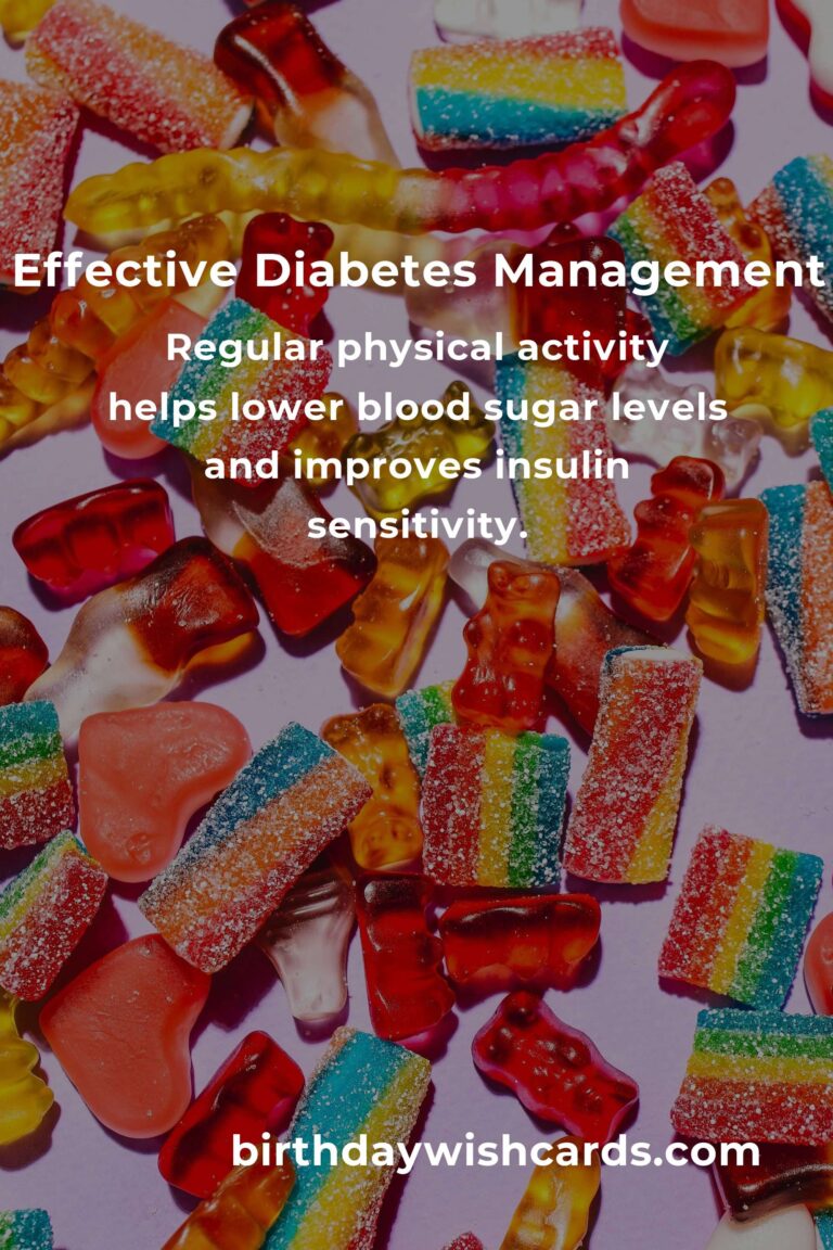 Daily Habits for Effective Diabetes Management