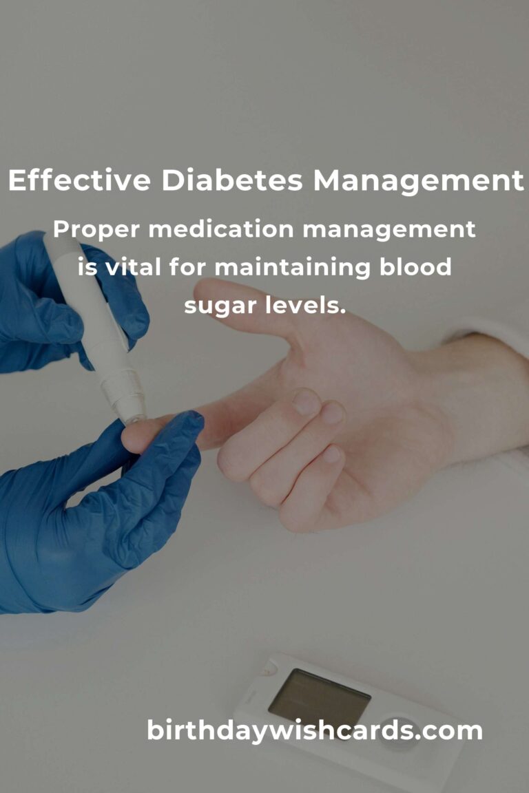 Daily Habits for Effective Diabetes Management