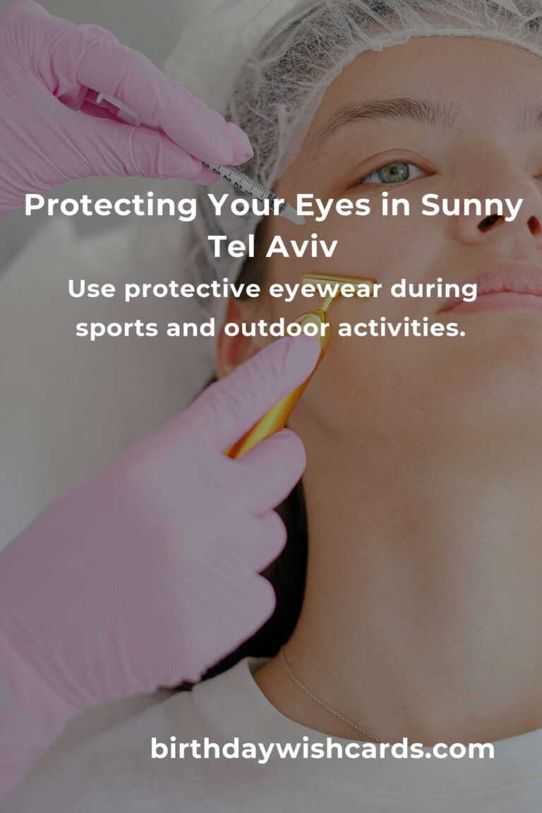 Daily Habits for Eye Health: Keeping Your Vision Clear in Tel Aviv