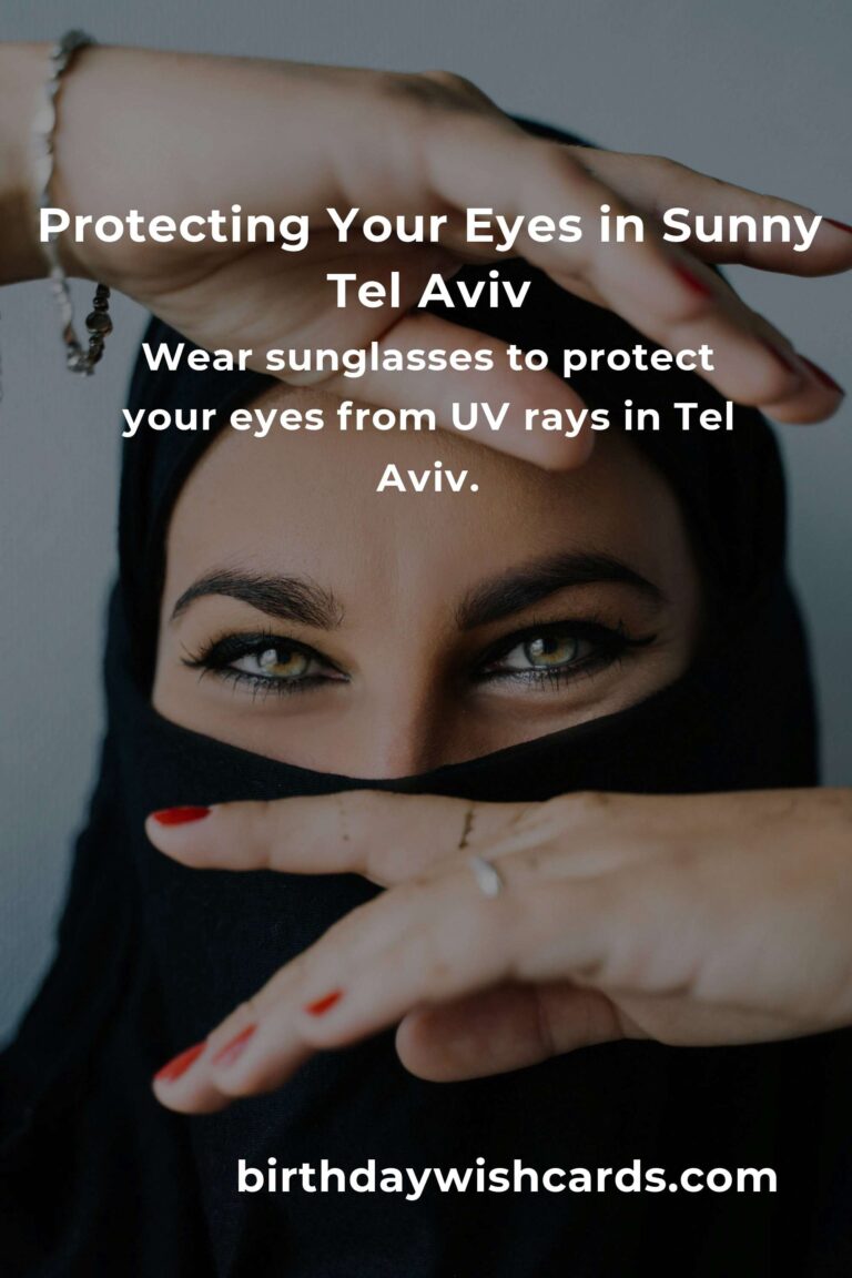 Daily Habits for Eye Health: Keeping Your Vision Clear in Tel Aviv