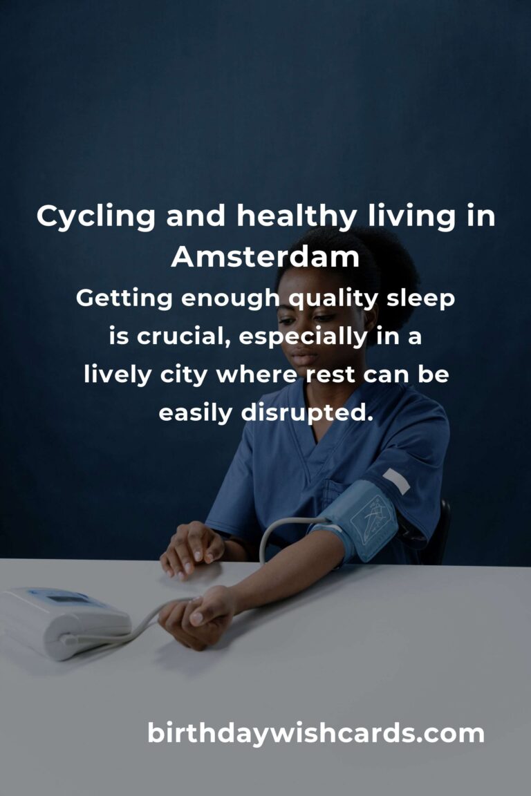 Daily Habits for Healthy Blood Pressure: Embracing Life in Amsterdam
