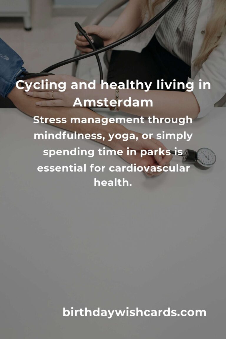Daily Habits for Healthy Blood Pressure: Embracing Life in Amsterdam