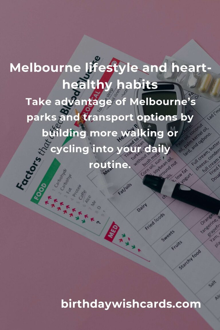 Daily Habits for Healthy Cholesterol in Melbourne: Your Path to a Happier Heart