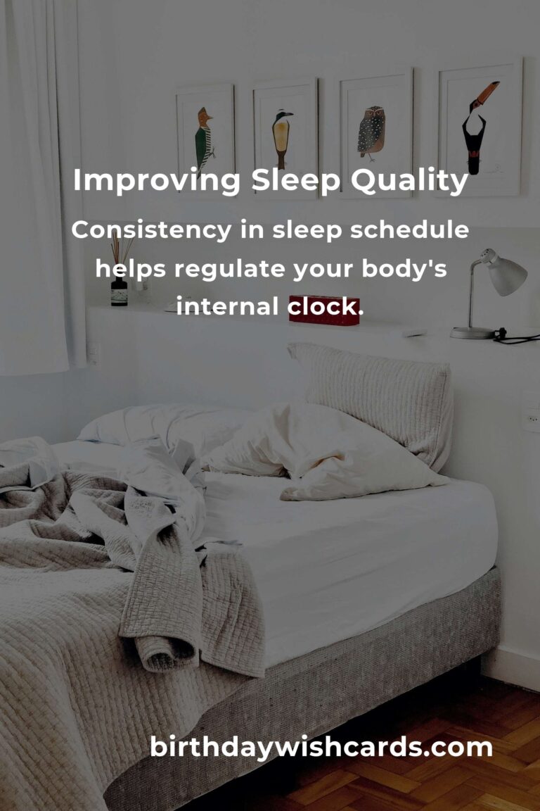 Daily Habits for Improving Sleep Quality in Rome