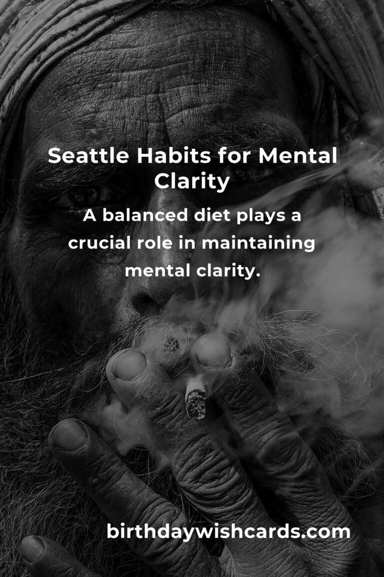 Daily Habits for Mental Clarity in Seattle