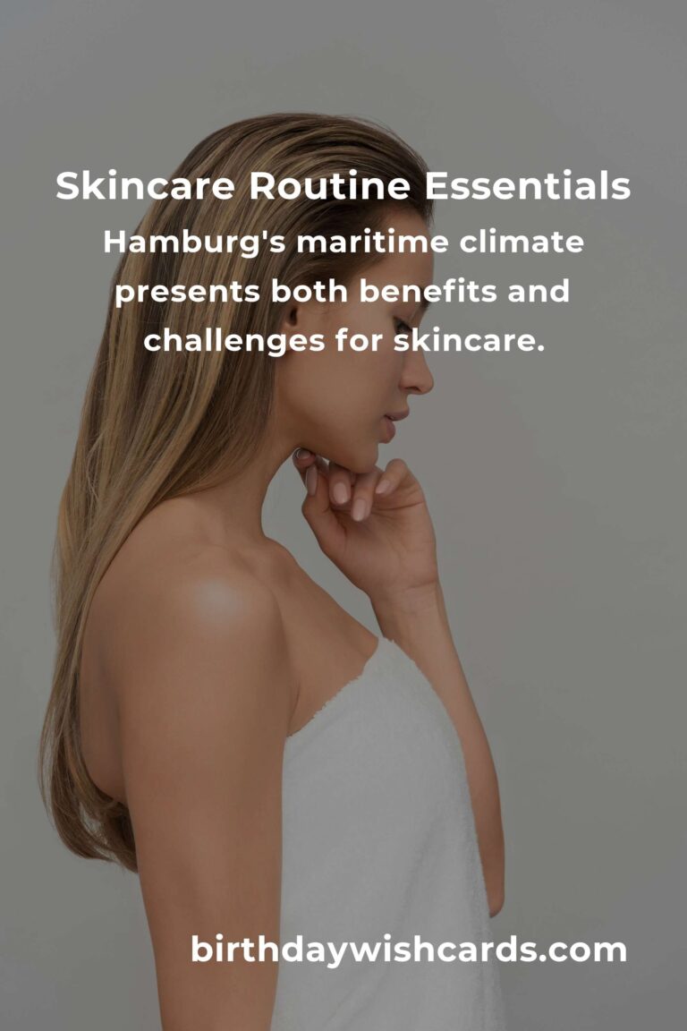 Daily Habits for Optimal Skin Care in Hamburg