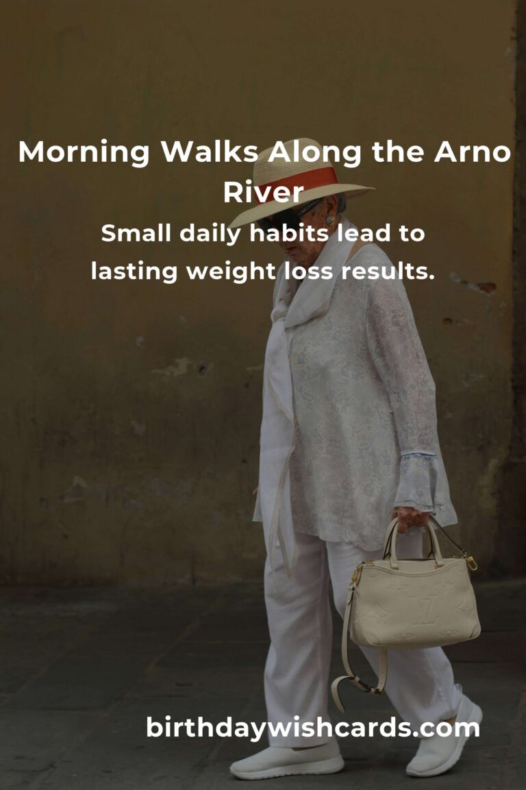 Daily Habits for Weight Loss in Florence: Embrace the Beauty, Empower Your Journey