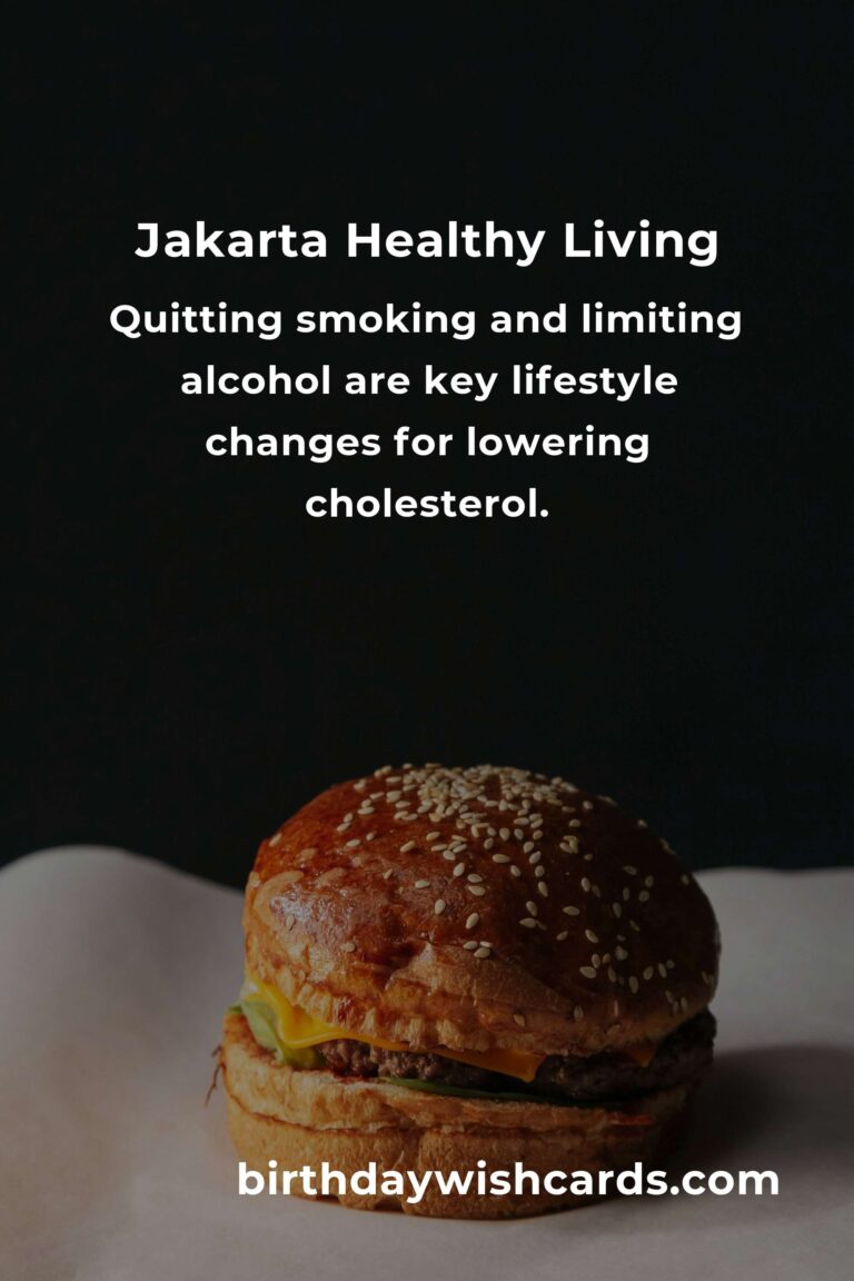 Daily Habits to Lower Cholesterol in Jakarta: Your Path to a Healthier Heart