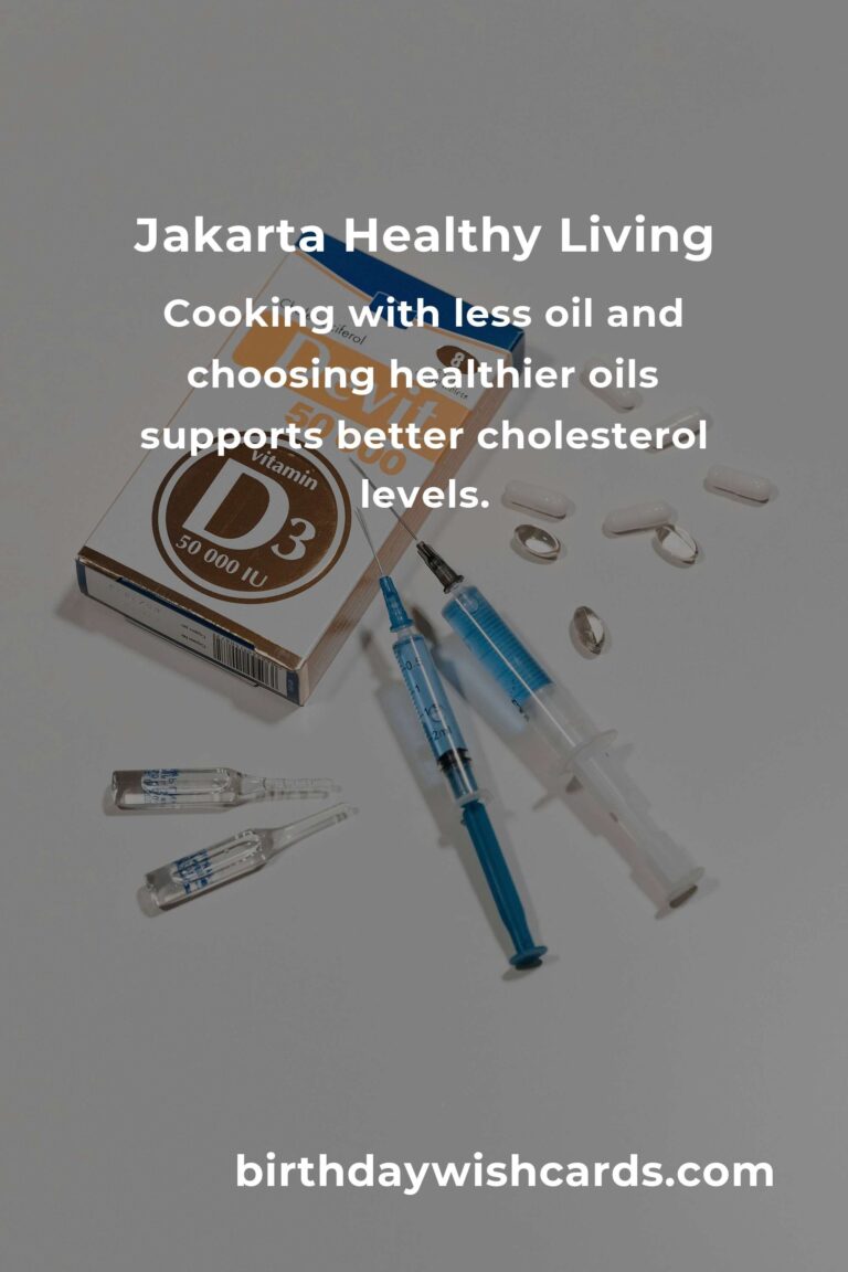 Daily Habits to Lower Cholesterol in Jakarta: Your Path to a Healthier Heart