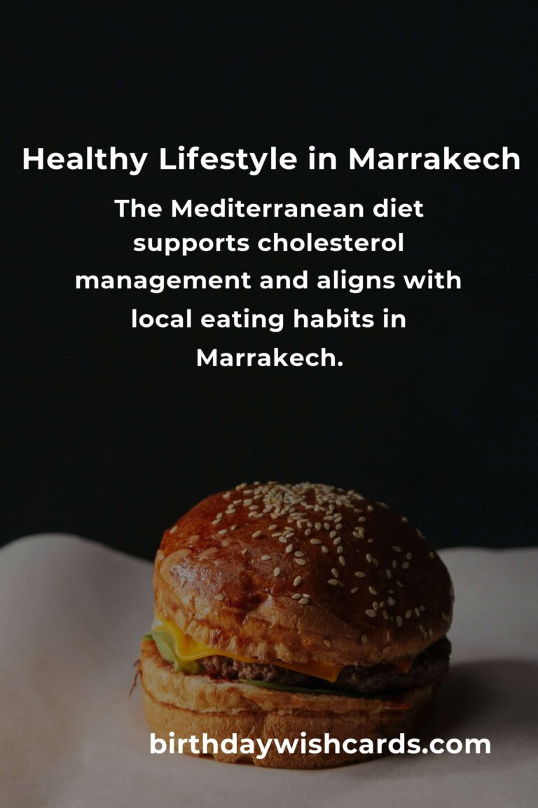 Daily Habits to Manage Cholesterol Levels in Marrakech