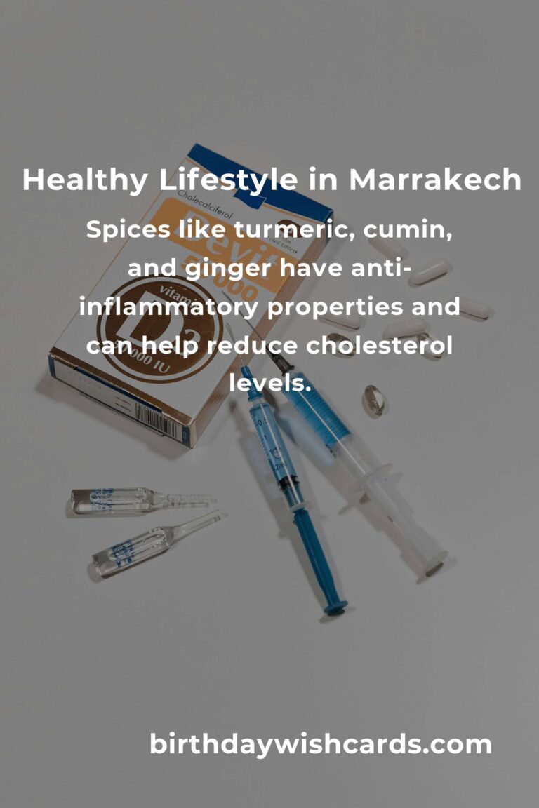 Daily Habits to Manage Cholesterol Levels in Marrakech