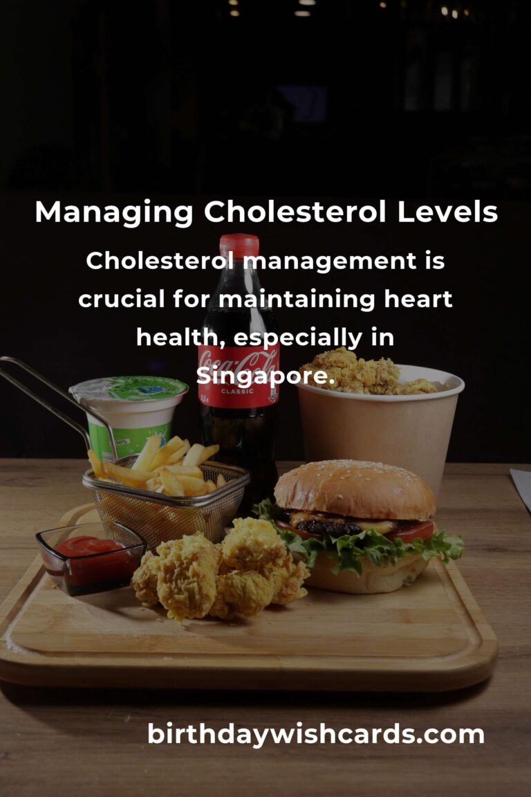 Daily Habits to Manage Cholesterol Levels in Singapore