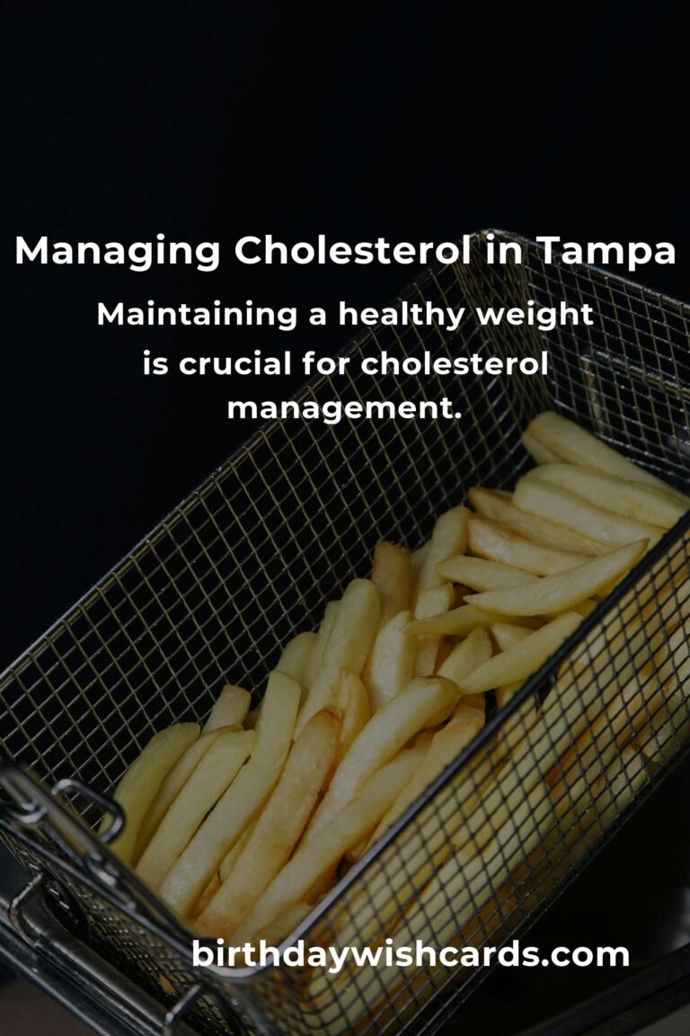 Daily Habits to Manage Cholesterol Levels in Tampa