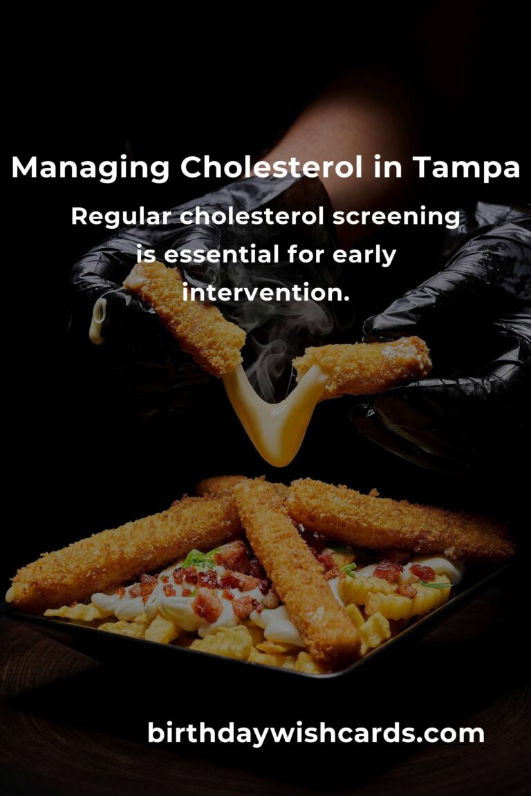 Daily Habits to Manage Cholesterol Levels in Tampa