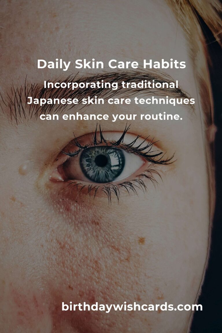Daily Skin Care Habits for Radiant Skin in Osaka