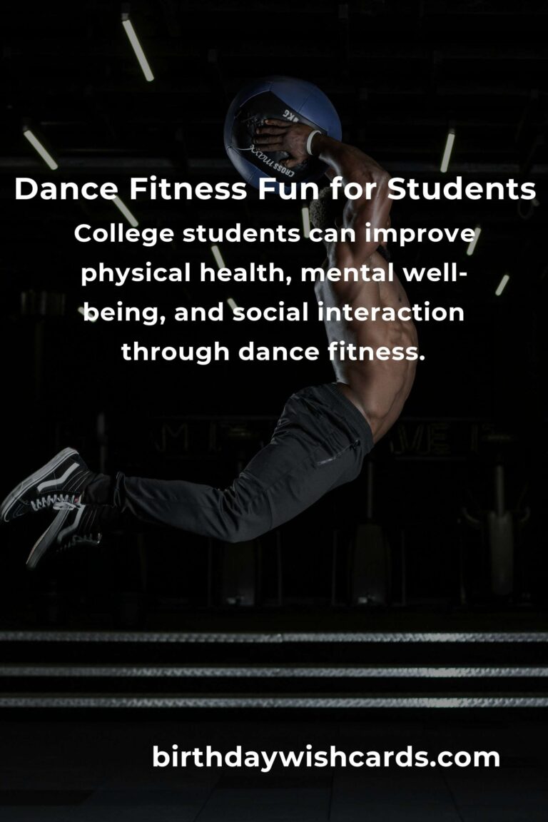 Dance Fitness for College Students: Getting Started with Fun and Energy
