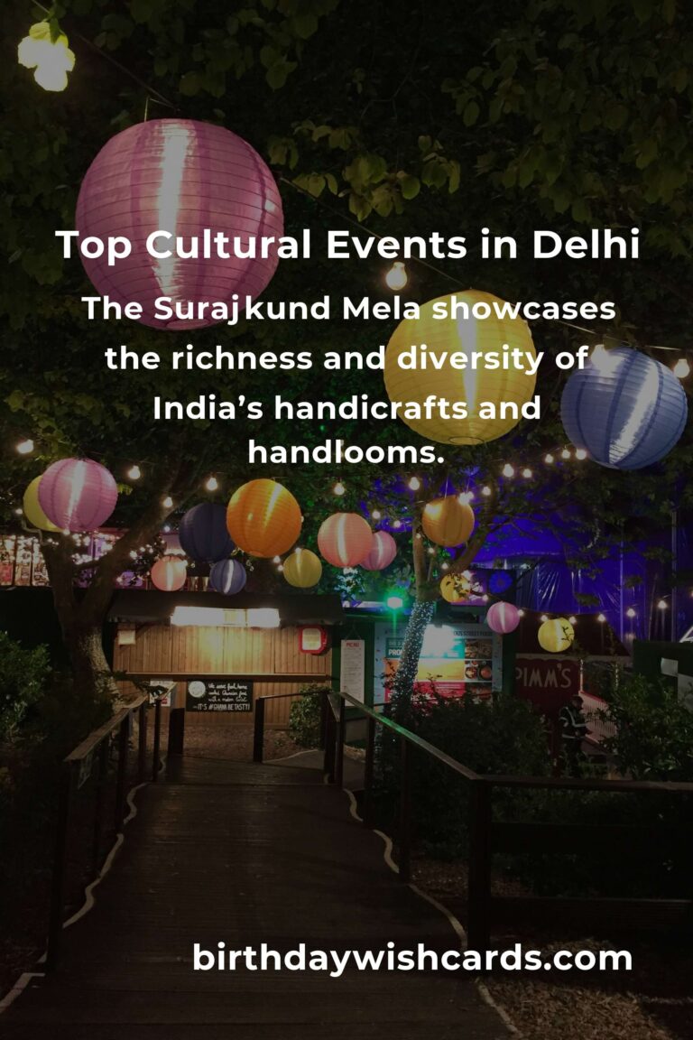 Delhi Cultural Events You Can’t Miss in 2025
