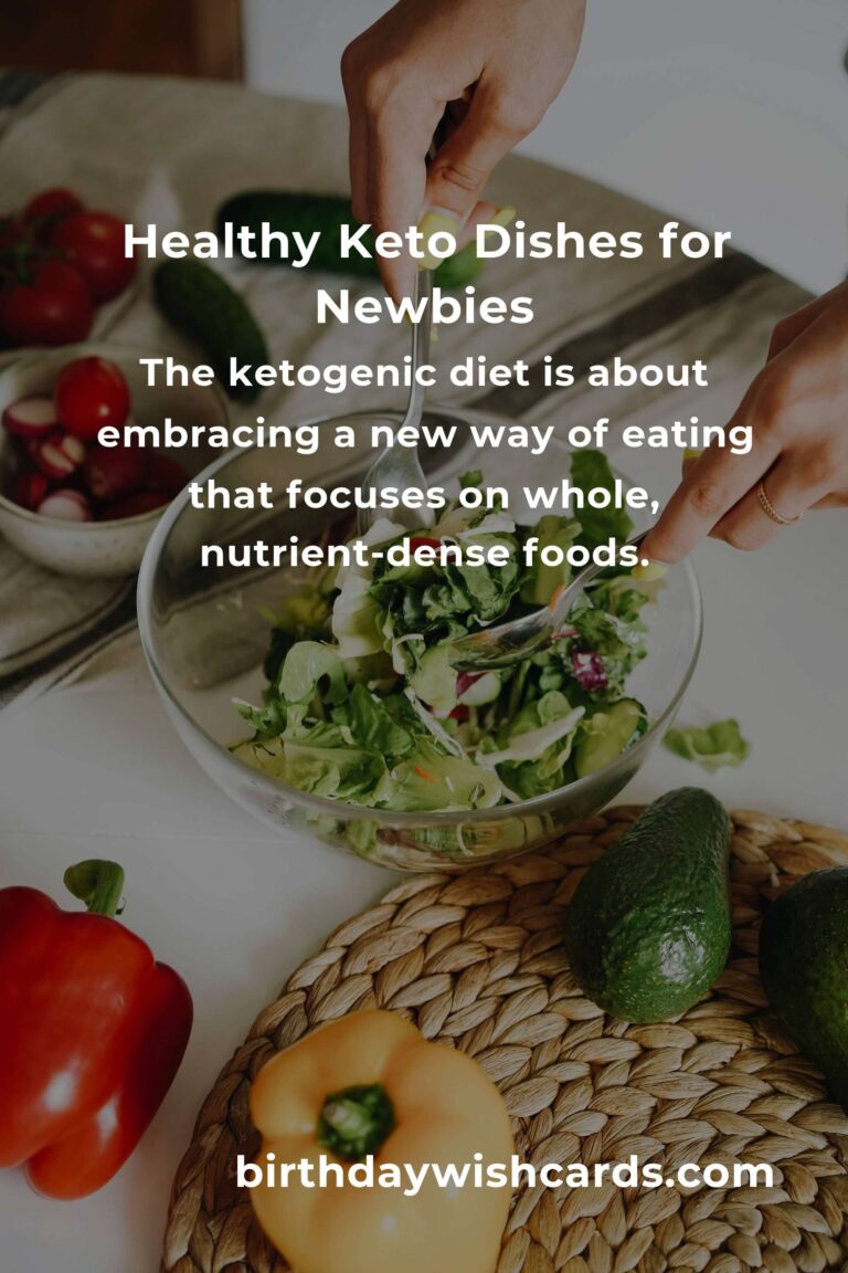 Delicious Beginnings: Your Journey with Healthy Keto Recipes