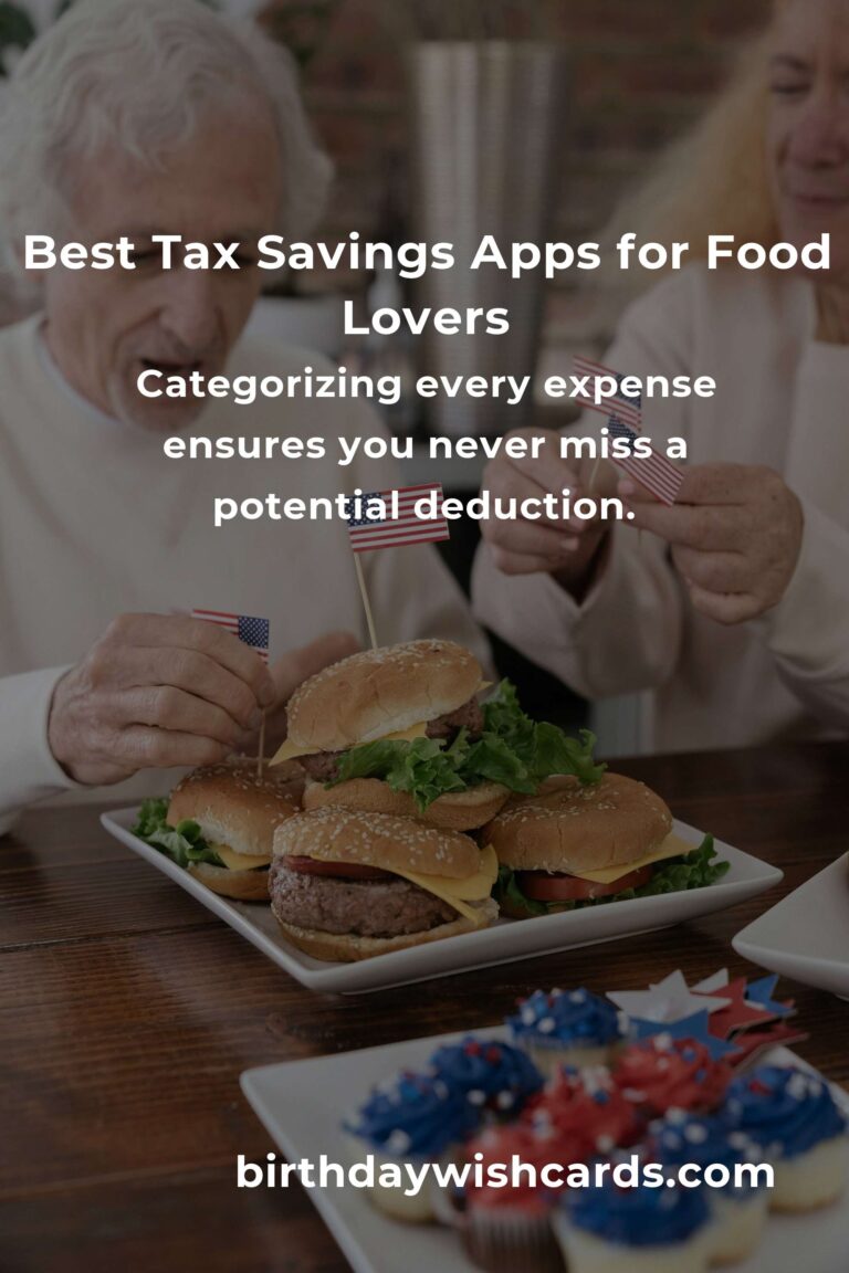 Delicious Deductions: The Best Tax Savings Apps for Food Lovers in 2024