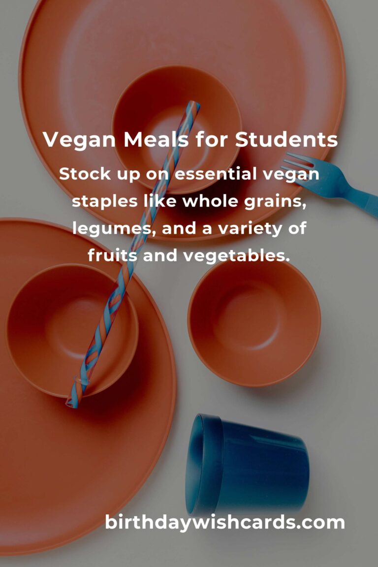 Delicious Vegan Meals for Students: A Complete Guide