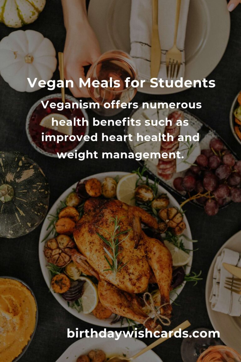 Delicious Vegan Meals for Students: A Complete Guide