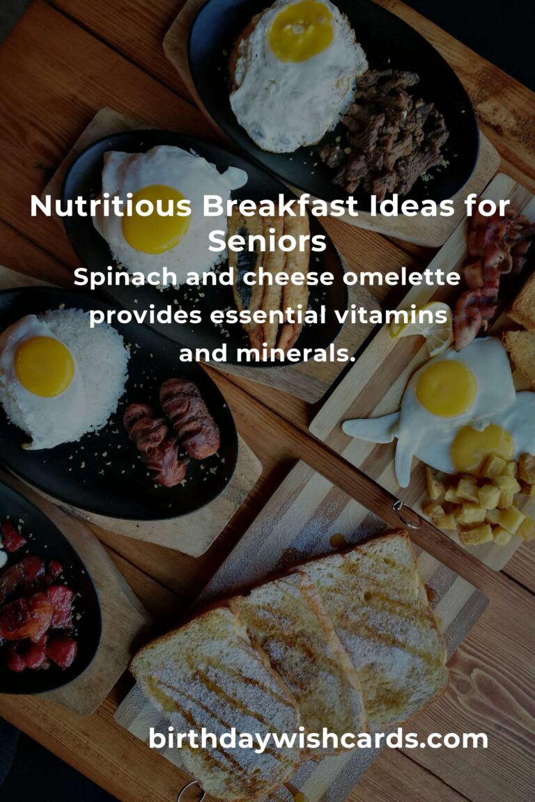 Delicious and Nutritious Healthy Breakfast Recipes for Seniors