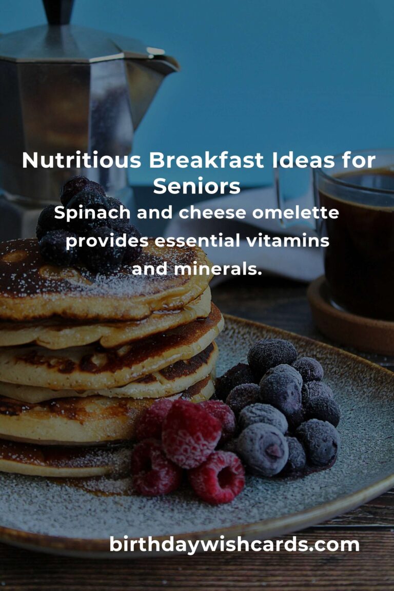 Delicious and Nutritious Healthy Breakfast Recipes for Seniors
