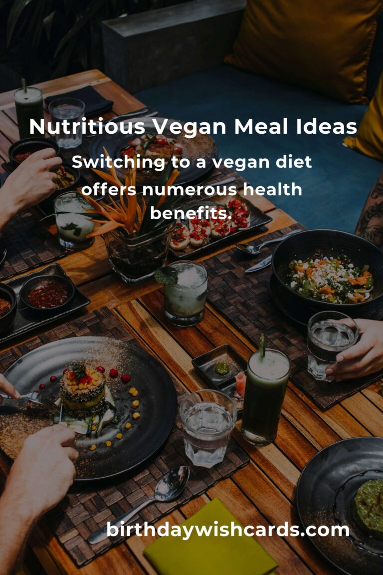 Delicious and Nutritious Healthy Vegan Meals for Professionals