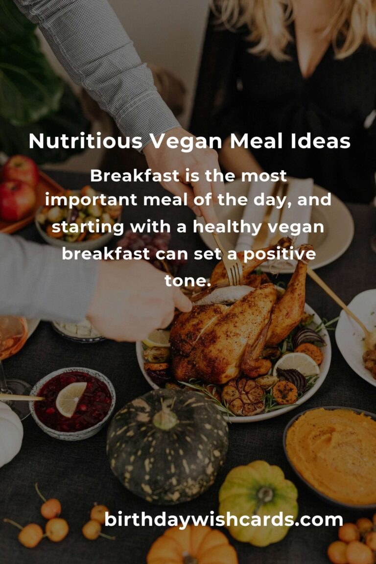 Delicious and Nutritious Healthy Vegan Meals for Professionals