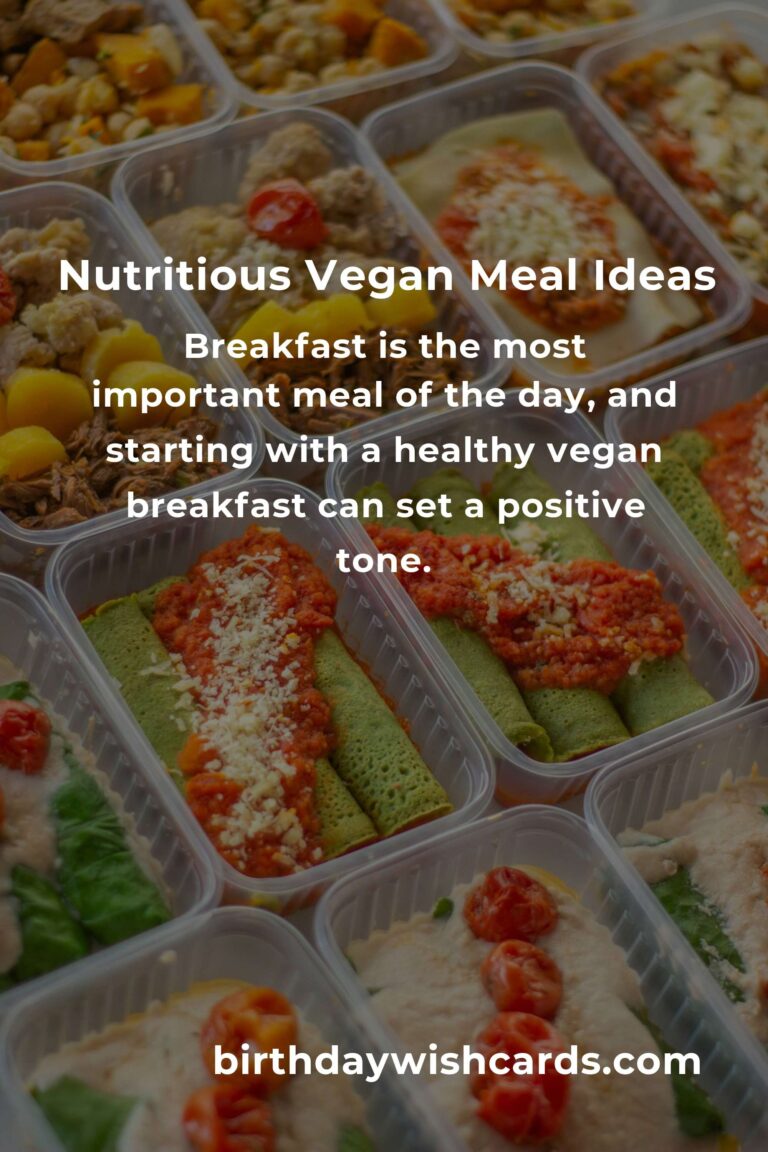 Delicious and Nutritious Healthy Vegan Meals for Professionals